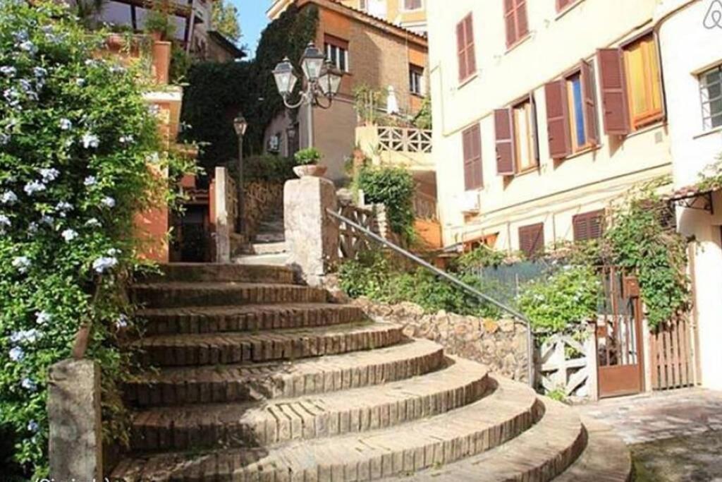 Elegante Open Space Con Vasca Idromassaggio A Trastevere Exterior photo