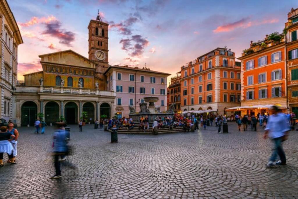 Elegante Open Space Con Vasca Idromassaggio A Trastevere Exterior photo